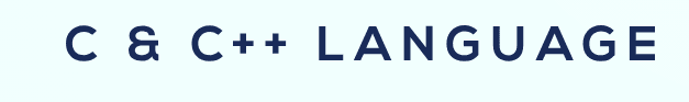 C Language & C++ Language
